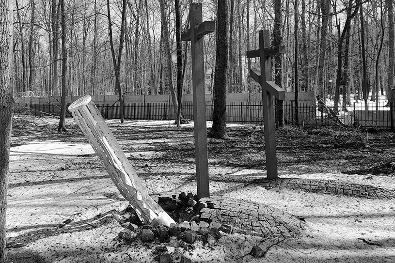 Ostrzelano polski cmentarz ofiar totalitaryzmu